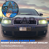 Audi A4 B6 Votex Kit Front Bumper Side Lower Grilles * 8E0 071 613  - 8E0 071 613 B *